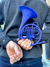 Load image into Gallery viewer, Fully 3D Blue French Horn/ Legen wait for it Dary/ HIMYM/ Proposal Prop