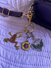 Load image into Gallery viewer, Set of Two Fudge Frog Charms | Zipper Puller