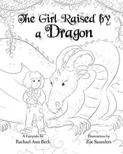 Load image into Gallery viewer, The Girl Raised by a Dragon Coloring Book