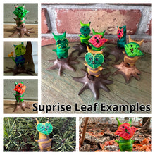 Load image into Gallery viewer, Surprise Leaf Figurine Ring Dish | Cozy Gamer Jewelry Plate | Yahaha You Found Me