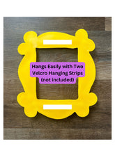 Load image into Gallery viewer, Friends Frame/ Friends Door Frame/ Peephole Yellow Frame/ Decor/ Housewarming Gift/ The One Where
