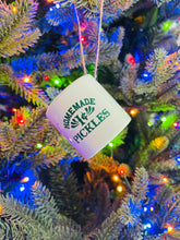 Load image into Gallery viewer, Monica Pickle Jar Ornament: Friends Themed Christmas Tree