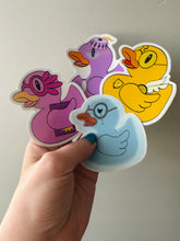 Load image into Gallery viewer, The Ducky Who Lived Waterproof Sticker