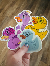 Load image into Gallery viewer, The Ducky Who Lived Waterproof Sticker