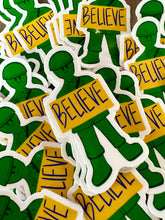 Load image into Gallery viewer, Believe Army Man Waterproof Sticker