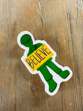 Load image into Gallery viewer, Believe Army Man Waterproof Sticker