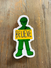 Load image into Gallery viewer, Believe Army Man Waterproof Sticker