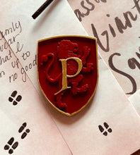 Load image into Gallery viewer, Raven Large Prefect Badge/ House Crest Pin/ Housepride/ Cosplay/ Wizarding Accessories/ Book Replica/ Wizarding Gift/ Intelligent House Prop