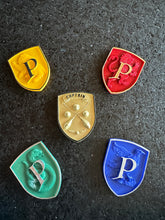 Load image into Gallery viewer, Snake Large Prefect Badge/ Prefect Pin/ House Pride/ House Crest/ Dark Arts/ Ambitious/ Book Replica/ Wizarding Accessories/ Cosplay