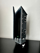 Load image into Gallery viewer, Fantasy Bookshelf Decor/ Disappearing Cabinet / Wizarding Replica / Nerd Decor/ Room of Need/ Dark Magic/ Defensive Spells/Magical Objects