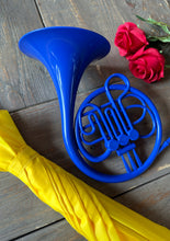 Load image into Gallery viewer, Fully 3D Blue French Horn/ Legen wait for it Dary/ HIMYM/ Proposal Prop