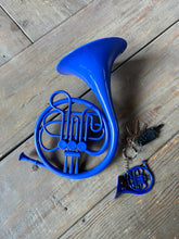 Load image into Gallery viewer, Fully 3D Blue French Horn/ Legen wait for it Dary/ HIMYM/ Proposal Prop