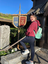 Load image into Gallery viewer, Thor Hammer Earrings/ Norse Mythology/ Superhero Accessories/ Cosplay/ Unique Earrings/ Comic Geek Gift/ Comic Book Hero/ Girl Power