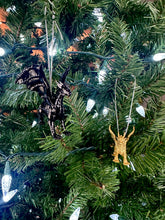 Load image into Gallery viewer, Black and Gold Dragon Ornaments