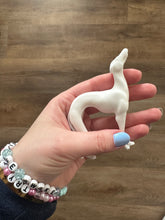 Load image into Gallery viewer, Pat the Dog Figurine: Friends Merch, White Greyhound Statue
