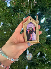 Load image into Gallery viewer, Mirror of Desire Photo Frame Christmas Ornament/ Nerdy Fantasy Tree/ Bookish/ Magical Objects