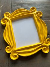 Load image into Gallery viewer, Friends Frame Whiteboard/ Yellow Peephole Door Frame/ Home Decor/ Themed Wedding Party/ Quirky Decor/ Fandom/ Chalkboard