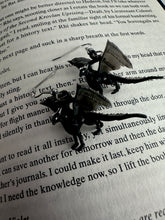 Load image into Gallery viewer, Black Dragon Earrings