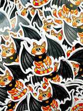 Load image into Gallery viewer, Dragon Kitty Orange Cat Fantasy Waterproof Sticker