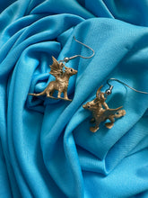 Load image into Gallery viewer, Gold Dragon Earrings