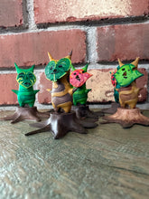 Load image into Gallery viewer, Paint Your Own Leaf Spirits: Cozy Gamer Miniature or Ornament