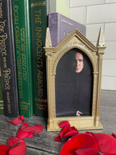 Load image into Gallery viewer, Mirror of Desire/ Standing Bookshelf Decor/ Fantasy Gift/ Wizarding Witchy Items/ Magical Objects/ Wizard Home Decor/ Nerd Gift