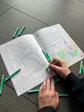Load image into Gallery viewer, The Girl Raised by a Dragon Coloring Book