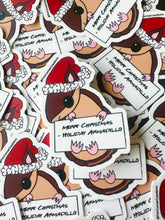 Load image into Gallery viewer, Holiday Armadillo Waterproof Sticker