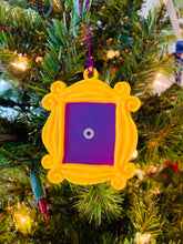 Load image into Gallery viewer, Friends Frame Ornament / Friends Yellow Peephole Frame Ornament/ Purple Peephole Door Frame/ TV Ornament/ Friends Themed Gift
