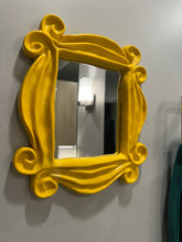 Load image into Gallery viewer, Yellow Friends Frame Mirror | Friends Themed Gift | Decorative Housewarming