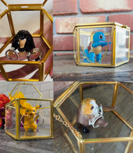 Load image into Gallery viewer, Surprised Lightning Animal/ Nerdy Wedding Box/ Fandom Wedding Ring Box