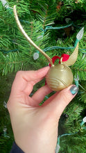 Load and play video in Gallery viewer, Golden Winged Ball Ornament