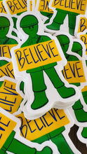 Load and play video in Gallery viewer, Believe Army Man Waterproof Sticker