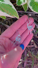 Load and play video in Gallery viewer, Stag and Doe Happiness Protection Spell Earrings