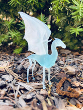 Load image into Gallery viewer, Happiness Spell Skeleton Horse Ornament Figurine / Spell Animal/Fantasy Creature/ Bookshelf Decor/ Bookish Art/ Nerdy Christmas Ornament/ Dark Arts