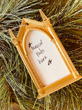 Load image into Gallery viewer, Mirror of Desire Photo Frame Christmas Ornament/ Nerdy Fantasy Tree/ Bookish/ Magical Objects
