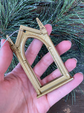 Load image into Gallery viewer, Mirror of Desire Photo Frame Christmas Ornament/ Nerdy Fantasy Tree/ Bookish/ Magical Objects