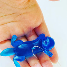 Load image into Gallery viewer, Magical Wizarding Christmas Ornament/ Otter Protective Spell / Magical Creatures/ Bookshelf Decor/ Fantasy Miniature/ Fandom Christmas/ Nerd