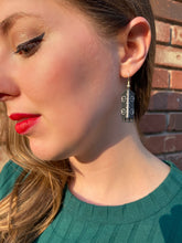 Load image into Gallery viewer, Disappearing Cabinet Earrings/ Dark Arts/ Dark Magic/ Fantasy Earrings/ Cosplay Earrings/ Theme Park Accessories/ Witch/ Magical Objects