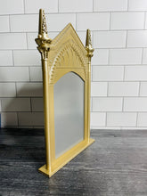 Load image into Gallery viewer, 5 by 8 Mirror of Desire Frame or Faux Mirror/ Magical Objects/ Fantasy Collection/ Bookshelf Decor/ Nerd gift/ Magical Decor/ Replica