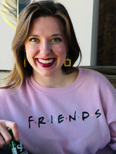 Load image into Gallery viewer, Friends Frame Earrings/ Peephole Door Frame/ Quirky Earrings/ Themed Party Gift/ 90s themed earrings/ Pop culture