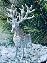 Load image into Gallery viewer, Mythical Twilight Stag/ Shadow Fantasy Amplifier/ Bookish Decor/ Miniature Bookshelf Decor/ Sun Summoner