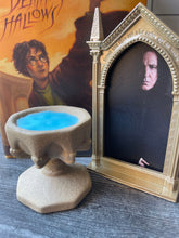 Load image into Gallery viewer, Pensieve Miniature/ Magical Objects/ Wizarding Items/ Fantasy Decor/ Bookworm Gift/ Bookshelf Decor/ Desk Knick Knack