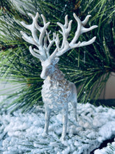 Load image into Gallery viewer, Mythical Twilight Stag/ Shadow Fantasy Amplifier/ Bookish Decor/ Miniature Bookshelf Decor/ Sun Summoner