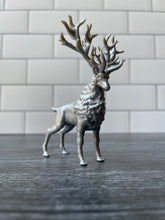 Load image into Gallery viewer, Mythical Twilight Stag/ Shadow Fantasy Amplifier/ Bookish Decor/ Miniature Bookshelf Decor/ Sun Summoner
