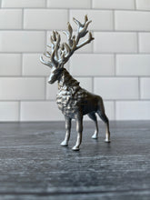 Load image into Gallery viewer, Mythical Twilight Stag/ Shadow Fantasy Amplifier/ Bookish Decor/ Miniature Bookshelf Decor/ Sun Summoner