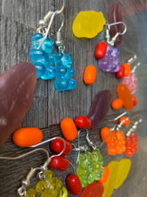 Load image into Gallery viewer, Gummy Bear Earrings/ Novelty Earrings/ Candy Accessories/ Quirky/ Candy Store Girl