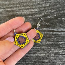 Load image into Gallery viewer, Fudge Frog Earrings/ Wizarding Earrings/ Candy Jewelry/ Quirky Accessories/ Food Dangle Earrings/ Cosplay/ Fandom Gift/ Nerdy