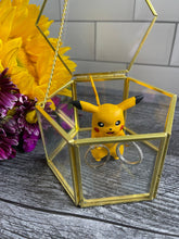 Load image into Gallery viewer, Surprised Lightning Mouse/ Nerdy Wedding Box/ Fandom Wedding Ring Box