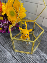 Load image into Gallery viewer, Surprised Lightning Mouse/ Nerdy Wedding Box/ Fandom Wedding Ring Box
